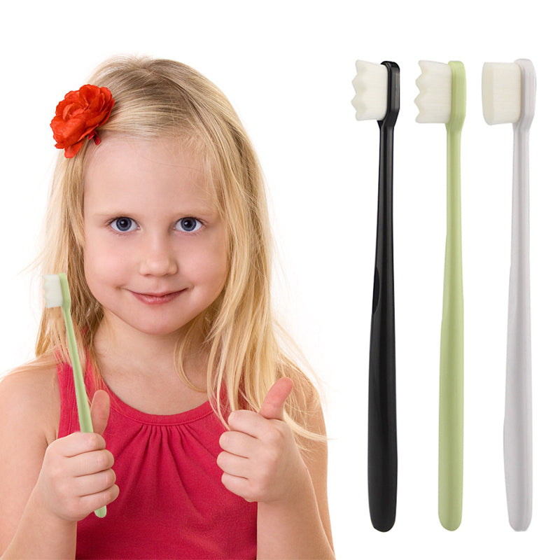 Ultra-fine Toothbrush Super Soft Bristle Deep Cleaning Brush Portable For Oral Care Tools